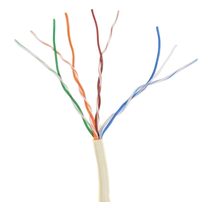 Кабель (біметал внутрішній) 305 м KRAFT UTP CAT5E 0.5 CCA