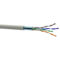 Кабель мережевий OK-Net FTP cat.5e, 305м (F/UTP-cat.5E-SL) (КПВЭ-ВП (100) 4*2*0,46)