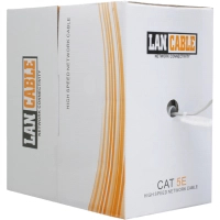 Кабель мережевий Patron UTP 305м cat.5e алюміній+мідь 24AWG (CAB-UTP-04001-M)