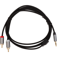 Кабель мультимедійний 3.5mm M to 2xRCA M 1.8m Cabletime (CA914005)