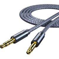 Кабель мультимедійний 3.5mm M to 3.5mm M 3.0m gray Essager (EYP35-DYC0G)