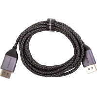 Кабель мультимедійний DisplayPort M to DisplayPort M 2.0m V1.4 Cabletime (CA914647)
