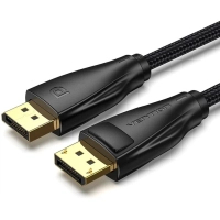 Кабель мультимедійний DisplayPort M to DisplayPort M 3.0m 8K60Hz black Vention (HCCBI)