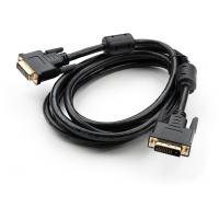 Кабель мультимедійний DVI M to DVI M 3.0m 24+1pin Vinga (VCPDCDVIMM3BK)