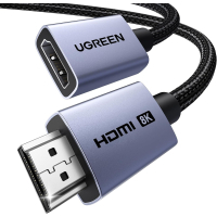 Кабель мультимедійний HDMI M to HDMI M 1.0m 8K60Hz 48Gbps black Ugreen (95890)