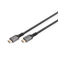 Кабель мультимедійний HDMI M to HDMI M 3.0m V2.1 8K60Hz 48Gbps black Digitus (DB-330200-030-S)