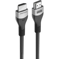 Кабель мультимедійний HDMI M to HDMI M 5.0m V2.1 grey Promate (primelink8k-500.grey)
