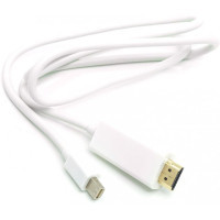 Кабель мультимедійний miniDisplayPort M to HDMI M 1.0m PowerPlant (CA912131)