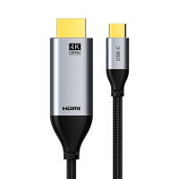 Кабель мультимедійний USB-C to HDMI M 3.0m V1.4 4K30Hz Cabletime (CA915378)
