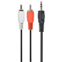 Кабель мультимедийный 3.5mm M to 2xRCA M 1.5m Cablexpert (CCA-458)