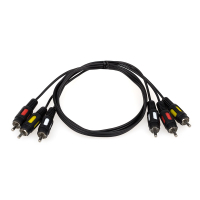 Кабель мультимедийный 3xRCA M to 3xRCA M 5.0m Atcom (10713)