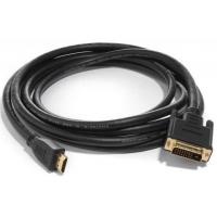 Кабель мультимедийный HDMI M to DVI M 5.0m 24+1pin Atcom (9154)