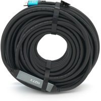 Кабель мультимедийный HDMI M to HDMI M 25.0m V2.0 4Kx2K black Merlion (YT-HDMI(M)/(M)4KV2.0-25m/19123)