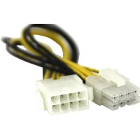 Кабель питания ATX 8pin M to ATX 8pin F 0.2m Value (S0173)