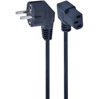 Кабель питания C13 1.5m 90° corner Cablexpert (PC-186A-VDE1B-1.5M)