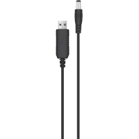 Кабель питания USB to DC 5.5x2.5mm 9V 1.0m 1.0A ACCLAB (1283126565113)