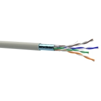 Кабель сетевой OK-Net FTP 100м cat.5e (FTP-cat.5E) (КПВЭ-ВП (200) 4*2*0,51 / 100)