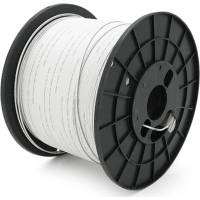 Кабель сетевой PiPo FTTH 1-волоконный, 1.0 кН, 1км=1бхт, White (GJFXH-1B6a / 31426)