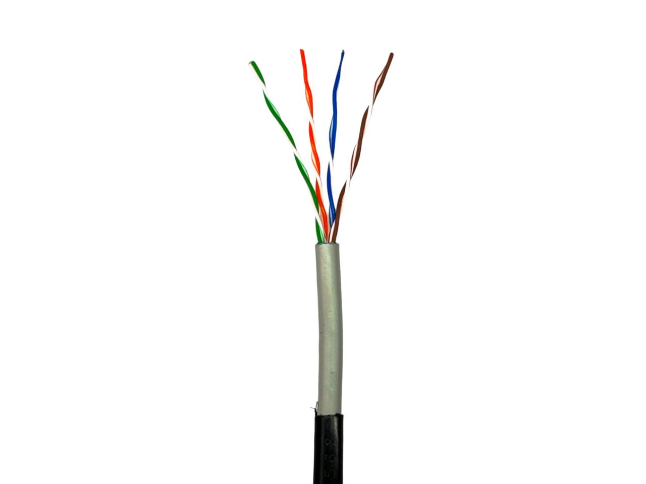 Кабель сетевой витая пара для наружных работ Gear CAT.5E UTP–CU–4Px2x0.51 Outdoor PVC+PE