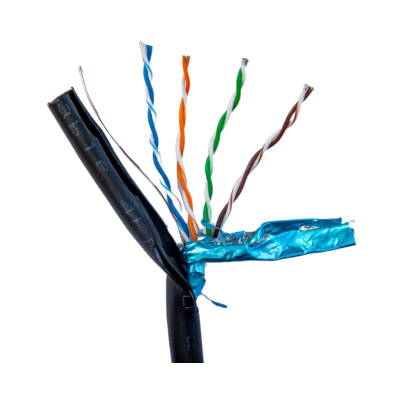 Кабель сетевой витая пара Gear САТ.5E FTP-CU-4Px2x0.51, 305м