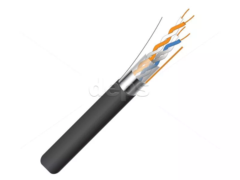 Кабель вита пара FinMark FTP CAT5e 2P зовнішній
