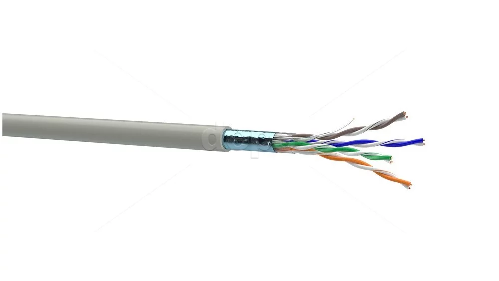 Кабель вита пара ​OK-net (СКС System Cable) F/UTP Cat.5e 24AWG Кабель вита пара OK-net System Cable F/UTP Cat.5e 24AWG LSOH