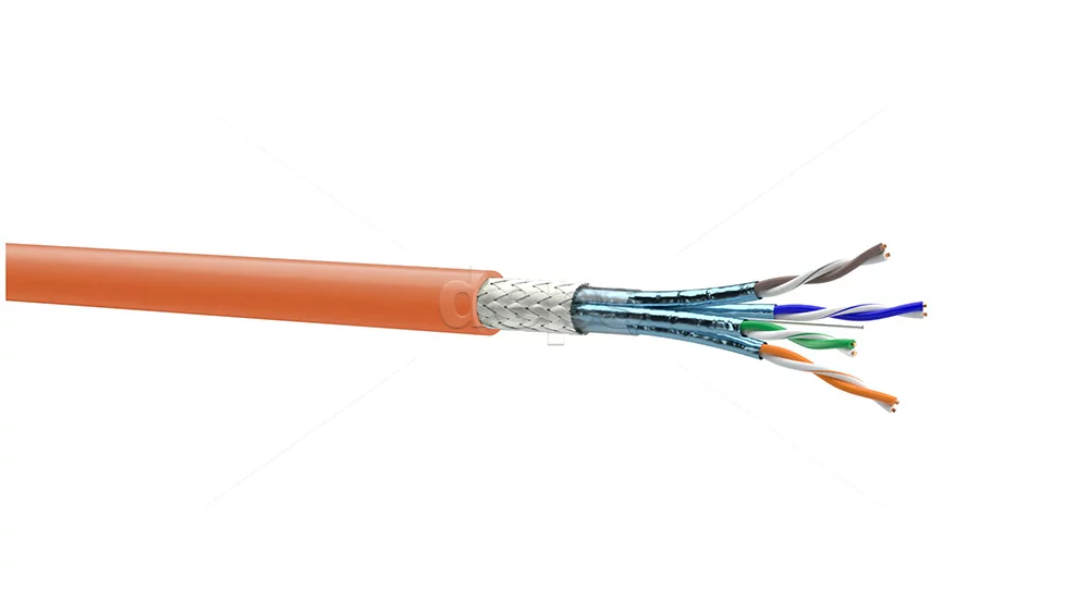 Кабель вита пара ​OK-net (СКС System Cable) S/FTP Cat.7 23AWG Кабель вита пара OK-net System Cable S/FTP Cat.7 23AWG PVC