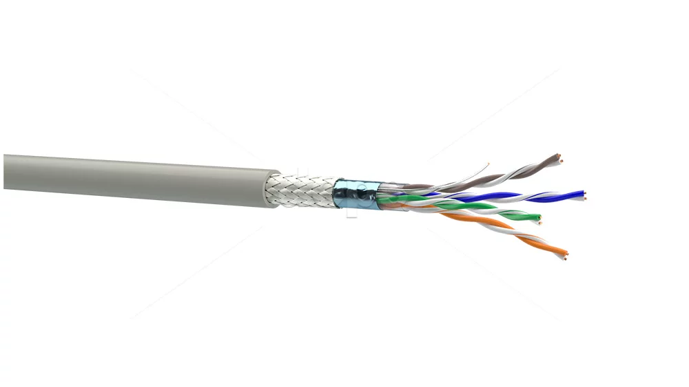 Кабель вита пара ​OK-net (СКС System Cable) SF/UTP Cat.5e 24AWG Кабель вита пара OK-net System Cable SF/UTP Cat.5e 24AWG LSOH