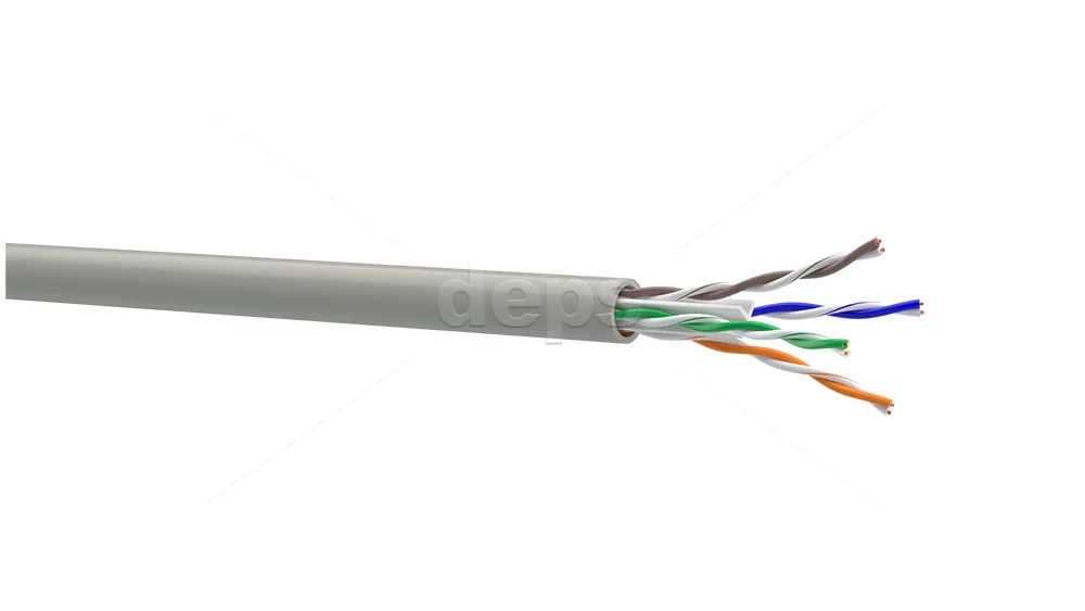 Кабель вита пара ​OK-net (СКС System Cable) U/UTP Cat.6 24AWG Кабель вита пара OK-net System Cable U/UTP Cat.6 24AWG PVC