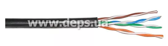 Кабель вита пара Step4Net UTP CAT 5e зовнішній