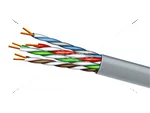Кабель вита пара ЗЗКМ (ЗЗЦМ) Category 5e U/UTP 4х2х24 AWG Кабель вита пара Cat.5e U/UTP 4х2х24 AWG (7091001) 305м=1бхт