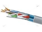Кабель вита пара ЗЗКМ (ЗЗЦМ) Category 6 F/UTP 4х2х23 AWG Кабель вита пара ЗЗКМ (ЗЗЦМ) Cat.6 F/UTP PE 4х2х23 AWG (70910141) 500м=1бхт