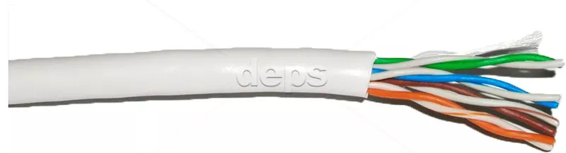 Кабель витая пара DCG UTP CAT5E 4P 0,50мм CCA PVC W