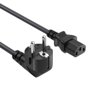 Кабель живлення C13 1.8m black ColorWay (CW-CBP082-BK)
