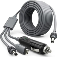 Кабель живлення USB-C to DC 5.5x2.1 5.0m Starlink Mini E-NET (Кабель Type-C/DC для Starlink Mini 5м)