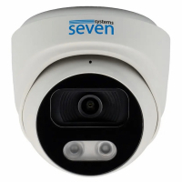 Камера відеоспостереження SEVEN Systems IP7215PA-DL (2.8) white