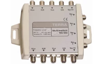 Каскадовані мультисвічі TERRA MS553, MS554, MS554P 0