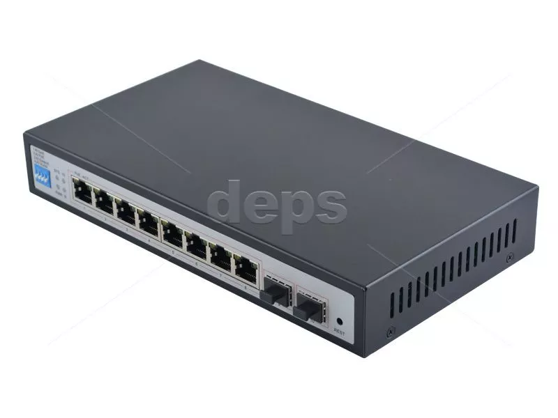 Керований POE комутатор FoxGate S6008G-S2-W POE (120W)