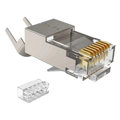 Kingda RJ45 STP кат. 6A/8, 50μ, 1.45 мм