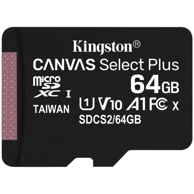 Kingston microSDXC 64GB (SDCS2/64GBSP)