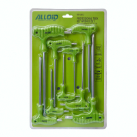 Ключ Alloid вигнутий TORX, 9шт. (NTR-0912)