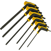 Ключ CGM FATMAX, шестигранный, с обрезиненной рукояткой, 6 шт. (FMHT0-69049)