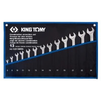 Ключ KING TONY комбинированный 6-24 мм 13 шт. (12D13MRN)