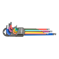 Ключ Neo Tools ключі шестигранні, 1.5-10 мм, набір 9 шт.*1 уп. (09-512)