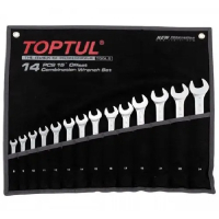 Ключ Toptul комбинированный 8-24 мм 14 шт. Hi-Performance (GPAX1402)