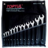 Ключ Toptul рожково-накидной 12 шт. 6-22 Hi-Performance (GPAX1202)