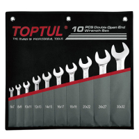 Ключ Toptul рожковый 6-32 мм 10 шт. (GPCJ1001)
