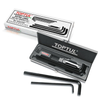 Ключ Toptul шестигранный Г-образный супердлинных 1.5-14мм 9шт. (GAAD1509)