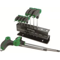 Ключ Toptul TORX с ручкой L-образный T10-T50 9шт. (GAAX0901)