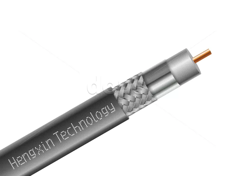 Коаксіальний кабель Hengxin Technology HF-195 (RG-58) HF-195 (RG-58) 100м=1бхт